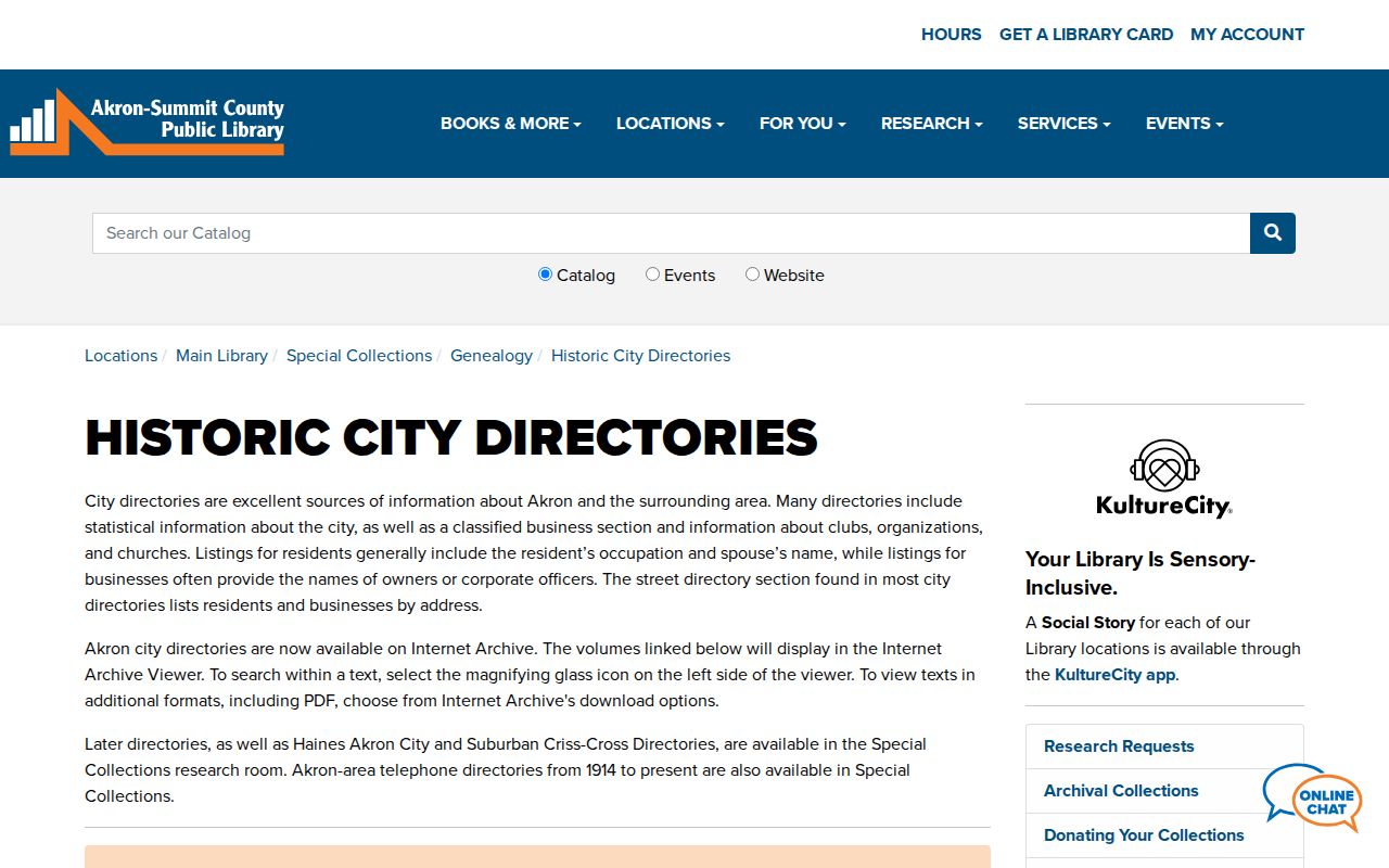 Barberton city directory regional Akron historic directories resource